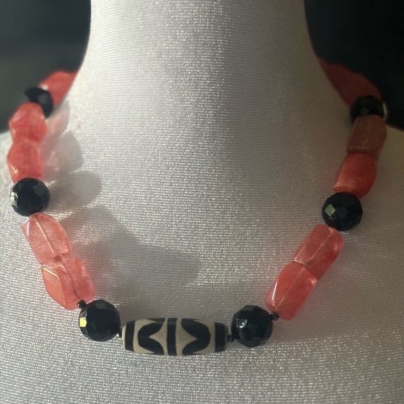 Gemstone Bead Necklace Set NWOT - Picture 4 of 8